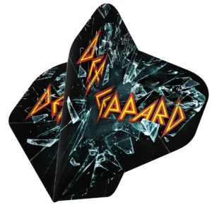 Def Leppard shattered glass Dart Flights